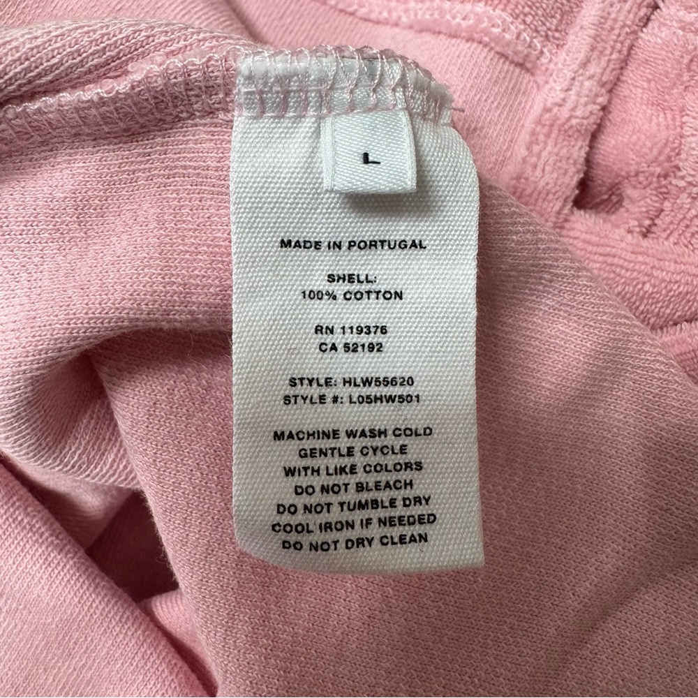 Helmet Lang Towel Terry Polo Shirt - Picture 10 of 12